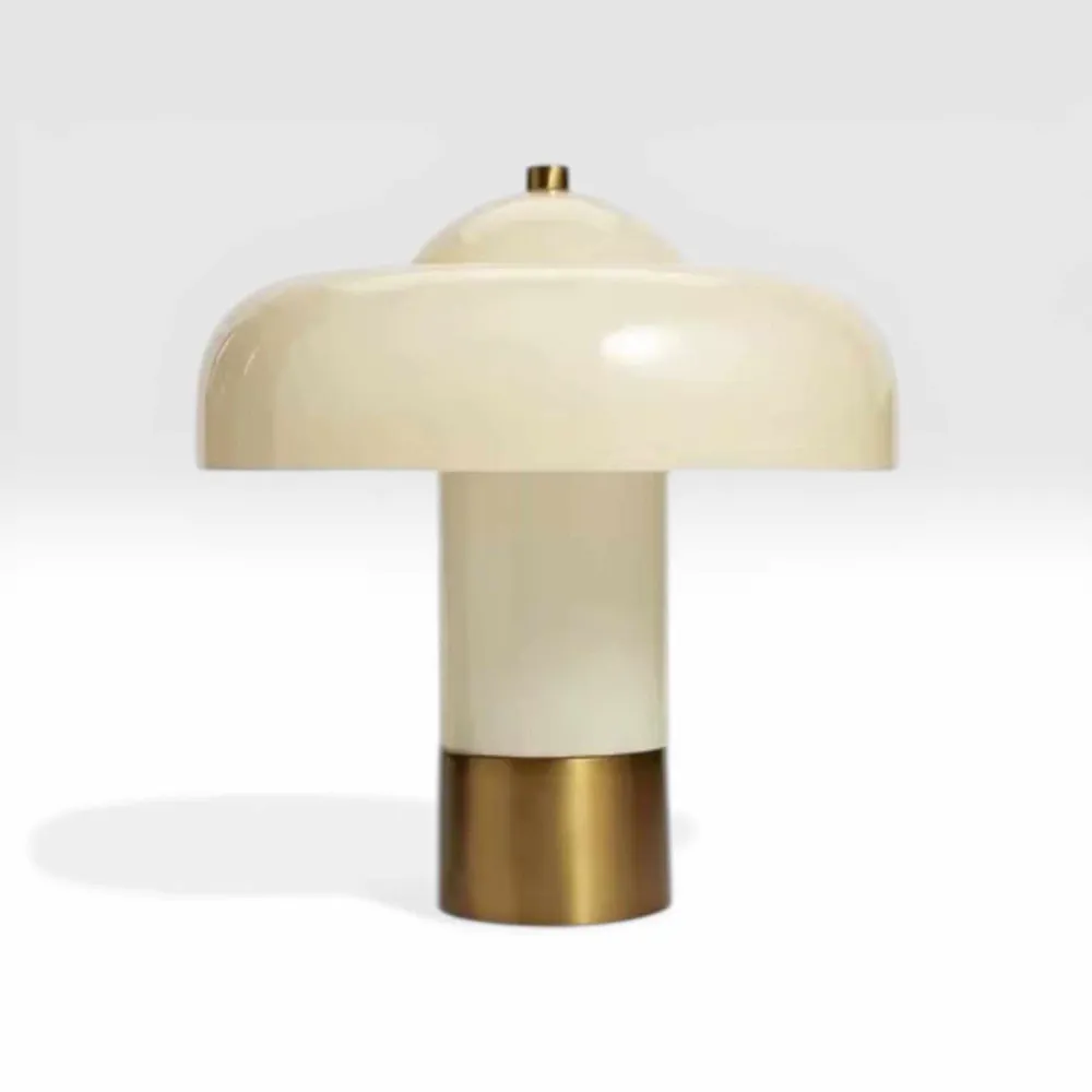 Ivory Mushroom Table Lamp generic
