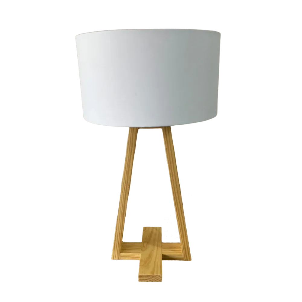 Lámpara De Mesa Tadao - Blanca Multiluz