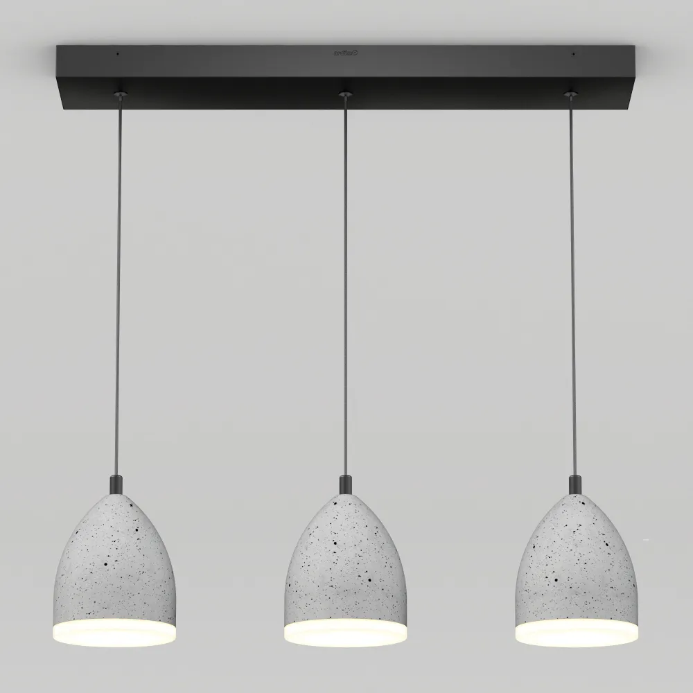 Bergen lámpara suspendida LED de 3 luces