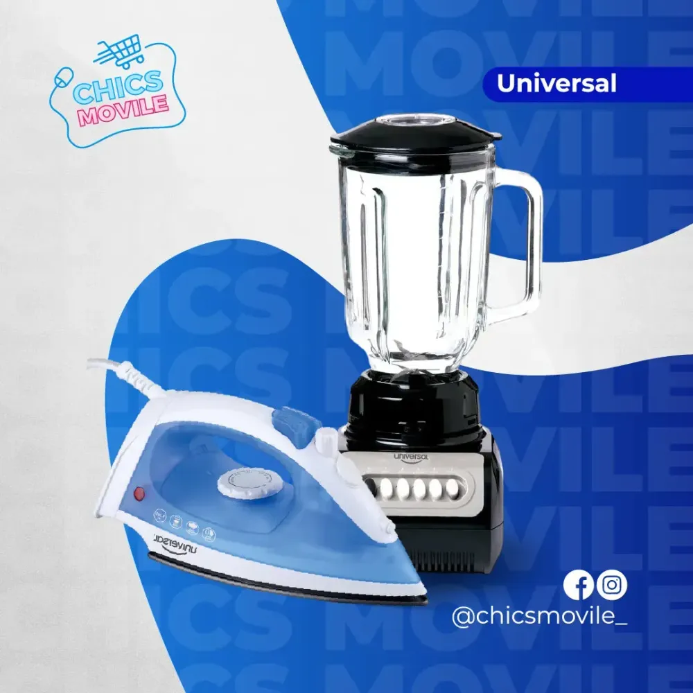 Combo UNIVERSAL Licuadora + Plancha ✅🏚️ Chics Movile