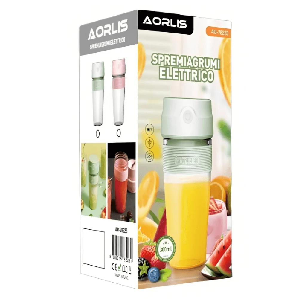 Mini Licuadora Blender Recargable Verde