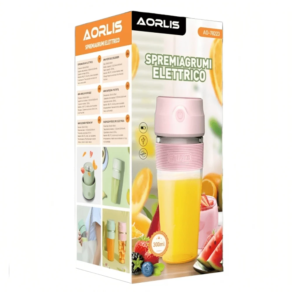 Mini Licuadora Blender Recargable Verde