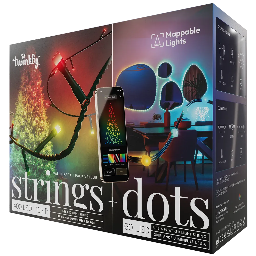 Strings y Dots Paquete