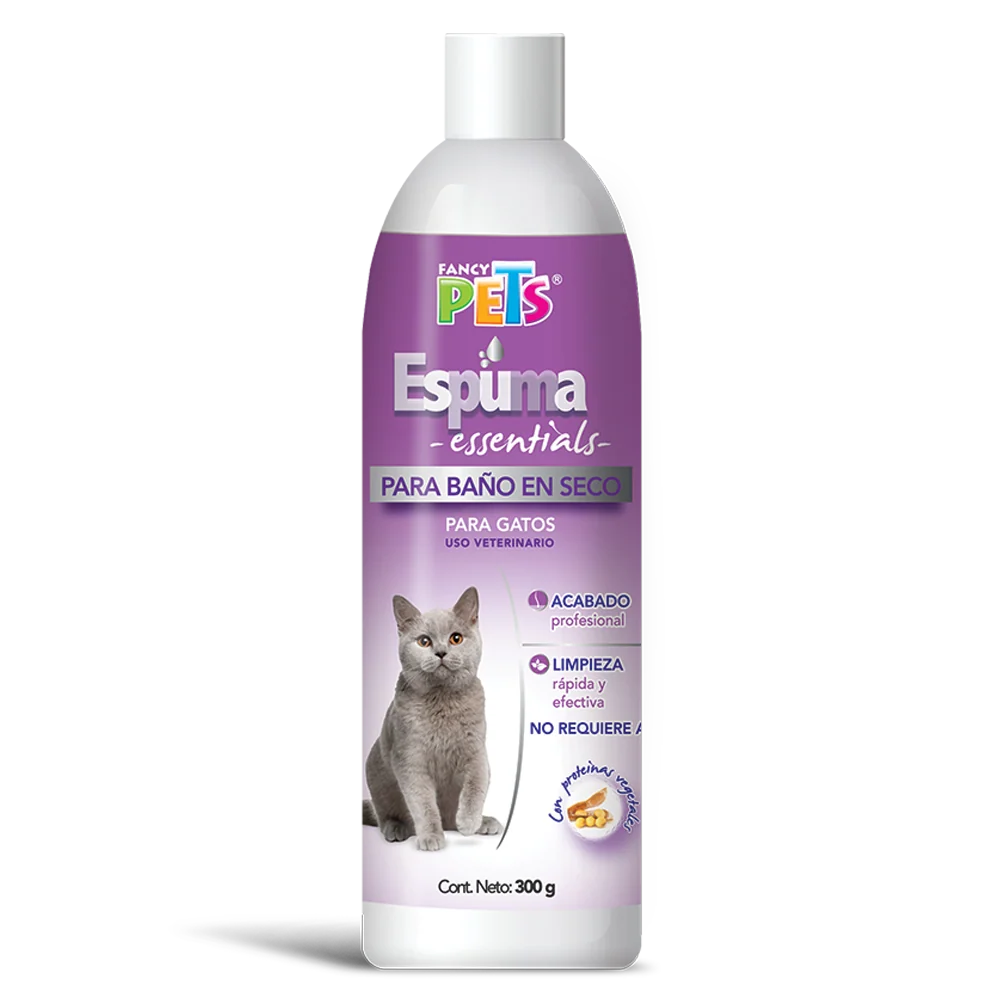 Shampoo para Baño en Seco para Gato 300 grs LOMAS