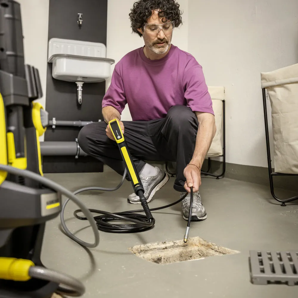 Kit de limpieza de desagües Karcher PC de 15 m