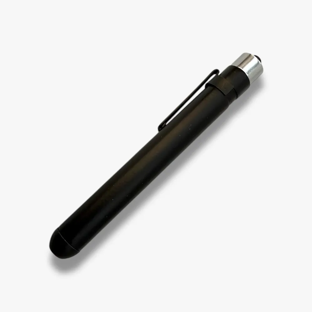 LINTERNA REFLEJO PUPILAR NEGRA Punto Medic