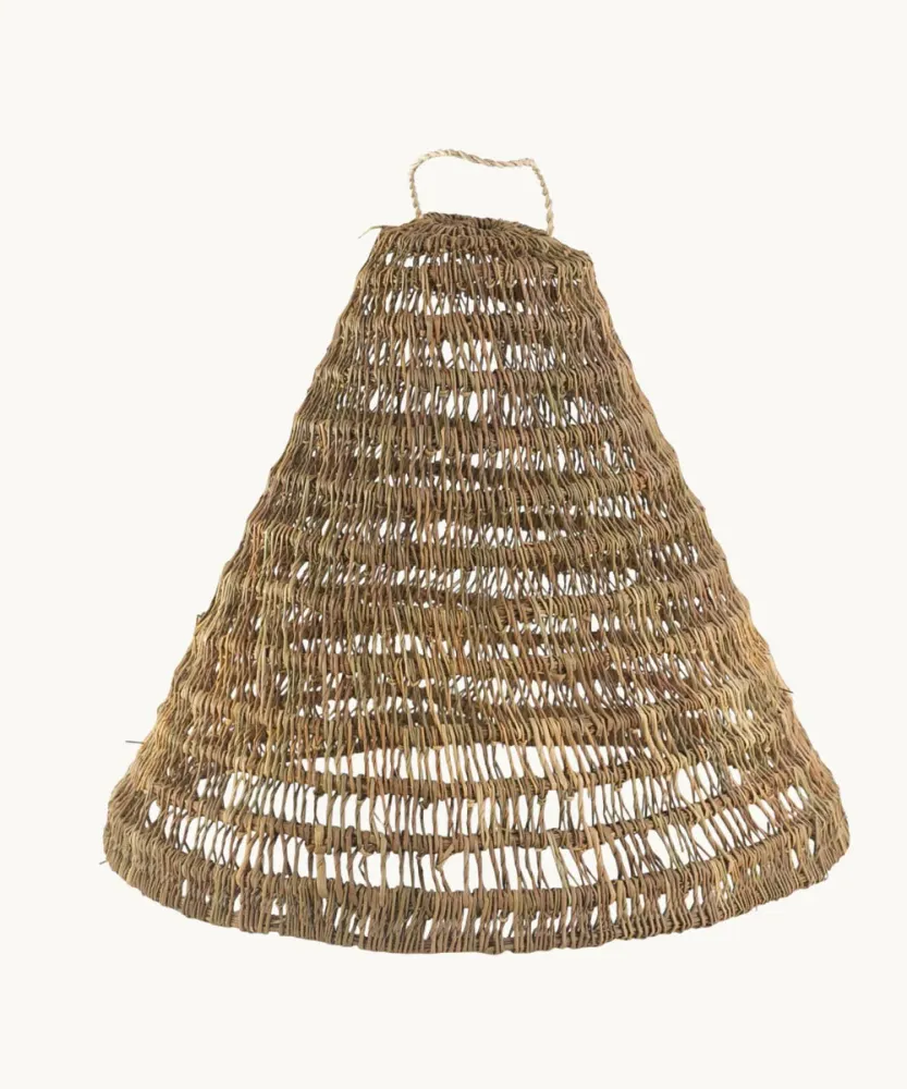 LAMPARA DE SEAGRASS 55X50