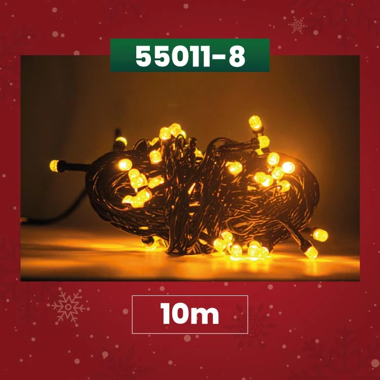 LUCES NAVIDEÑAS 10m - 55011-8