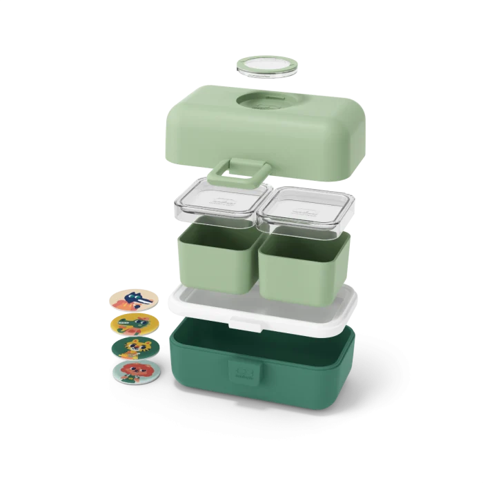 Lunch box Kids - Verde forest 800ml Kool studio