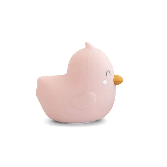 Espanta Cuco - Luz de compañí silicona "Bright Duck" - Rosa Saro