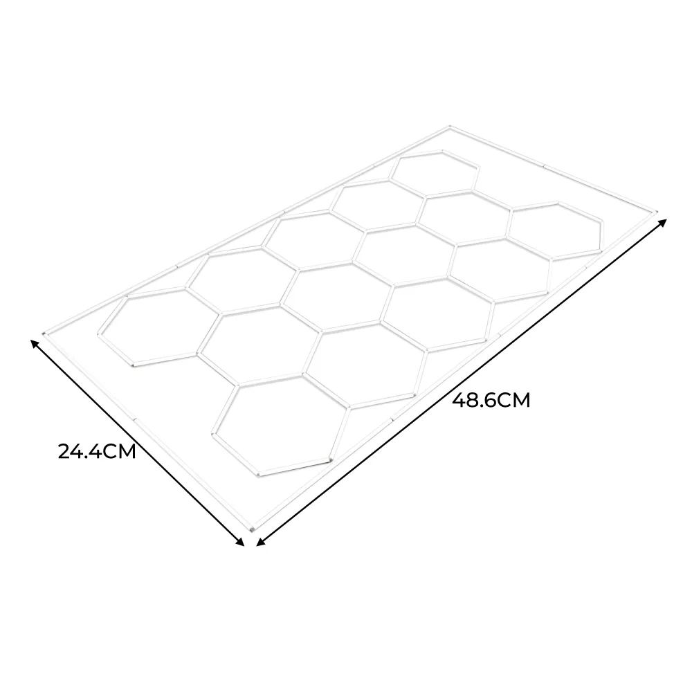 Luz LED Hexagonal de Techo (x14 Hexágonos) Monster Shop