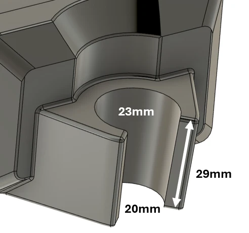 Soporte de ducha magnético y ajustable