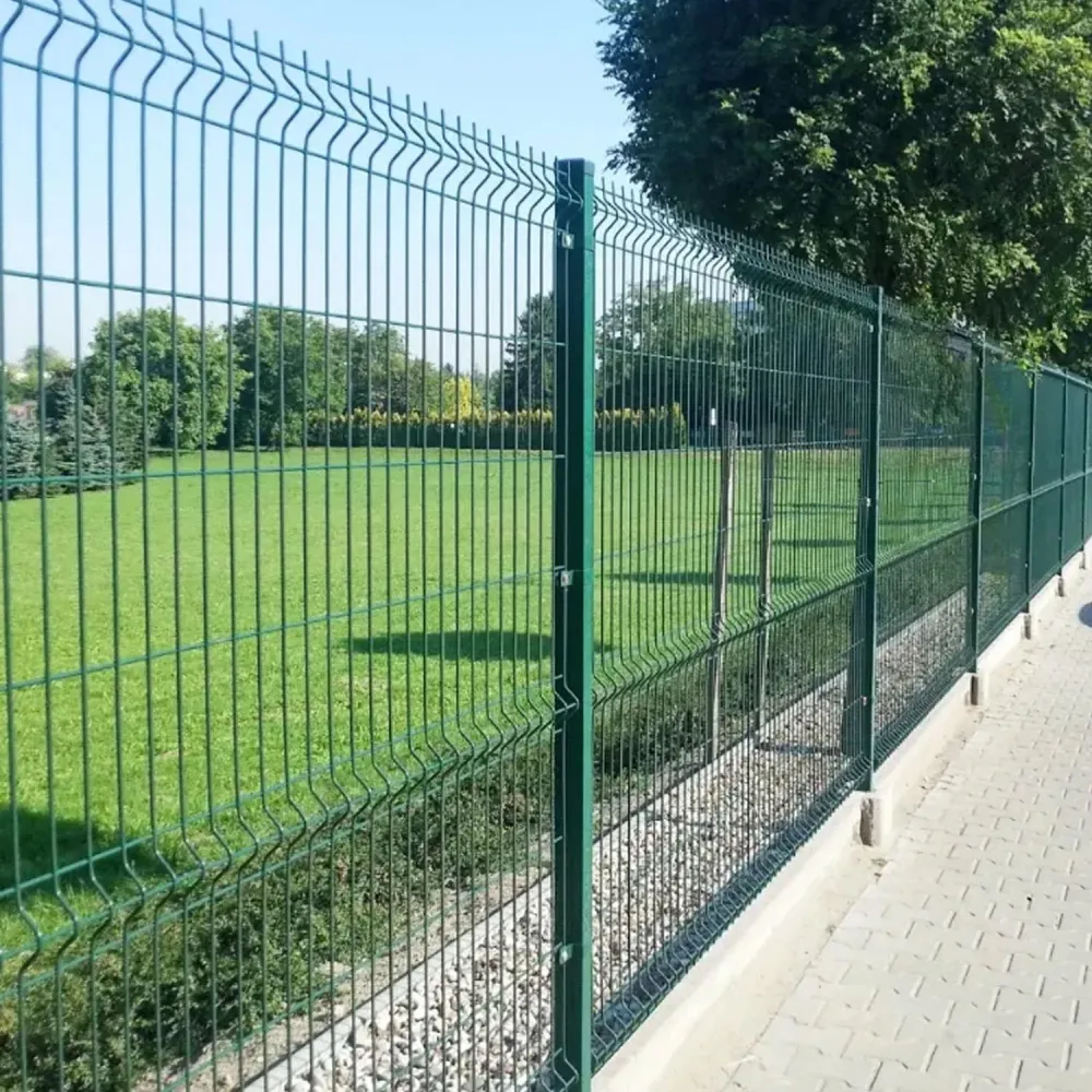 Pack 20 Reja y Poste Tipo Acmafor 3D Verde 2.50 x 1.83 Mts Hoga Industrial