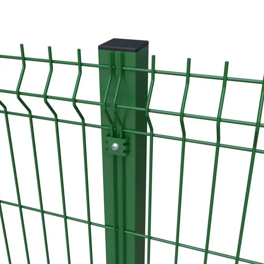 Pack 20 Reja y Poste Tipo Acmafor 3D Verde 2.50 x 1.83 Mts Hoga Industrial