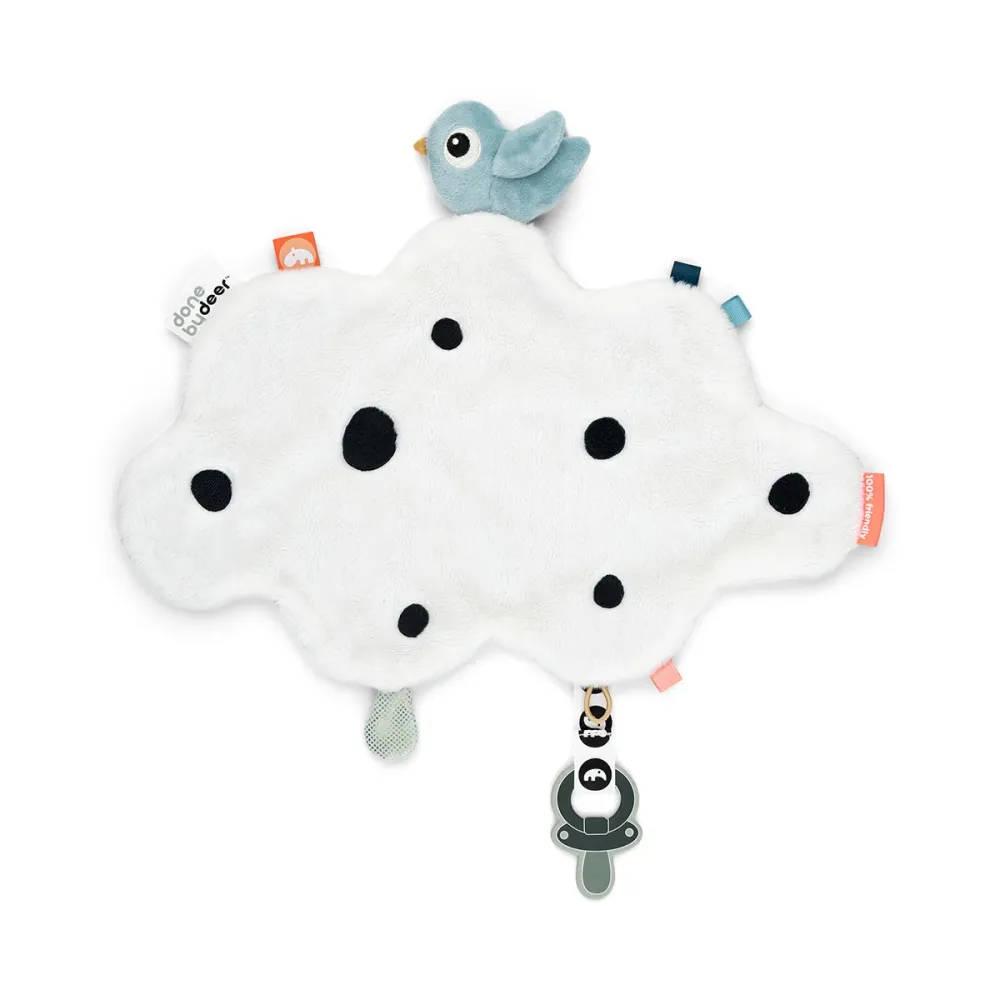 Doudou - Happy clouds - Azul Done by Deer
