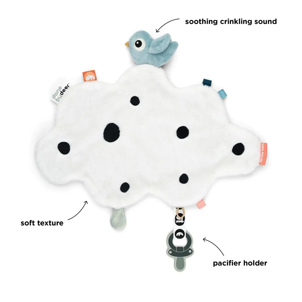 Doudou - Happy clouds - Azul Done by Deer