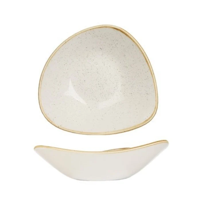 Bowl Triangular 13 Oz (385ml) Stonecast