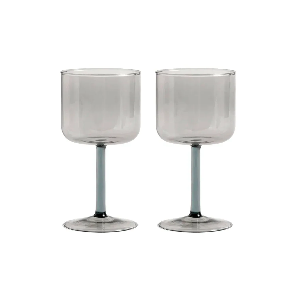 Copas Tint Wine Glass Set de 2 - Gris HAY
