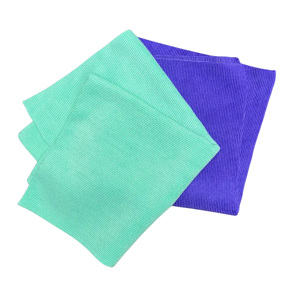 Pearl Weave Edgeless Microfiber Towels - 400 GSM 2 colors - 10 pcs D-TAIL LAB