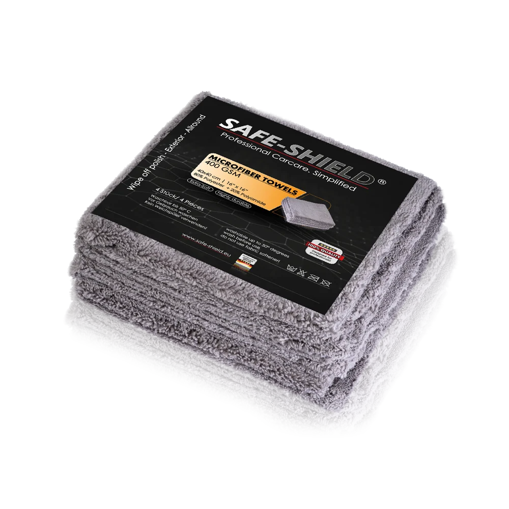 Paño de microfibra para pulir + Allround 400 gsm