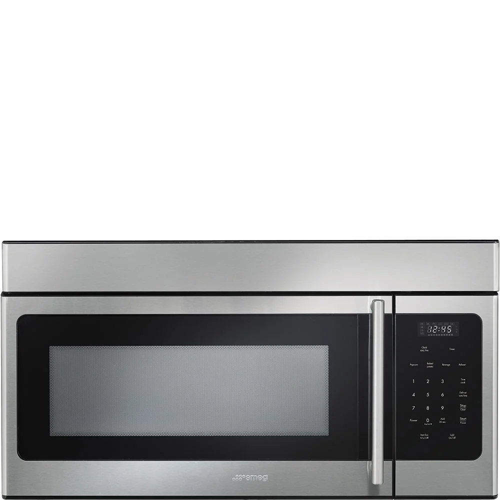 Microondas combinado con campana extractora 30” Pantalla LED SMEG