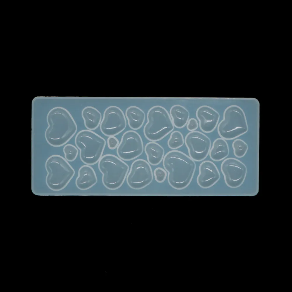 Molde de silicona para corazón - 6 28 mm Cosplay Smart