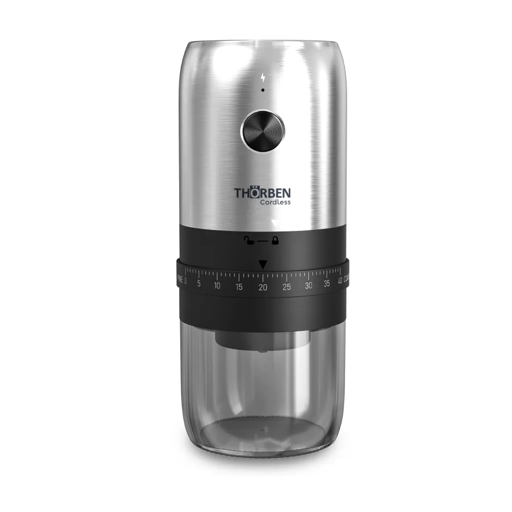 Molinillo de Café USB Inox Thor Professional Coffee Grinder