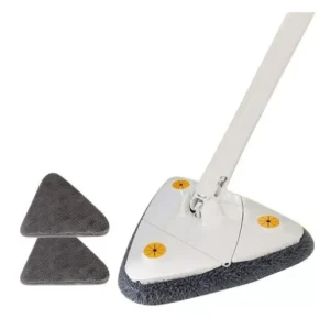 Mopa De Piso De Madera Dura Triangular Extensible