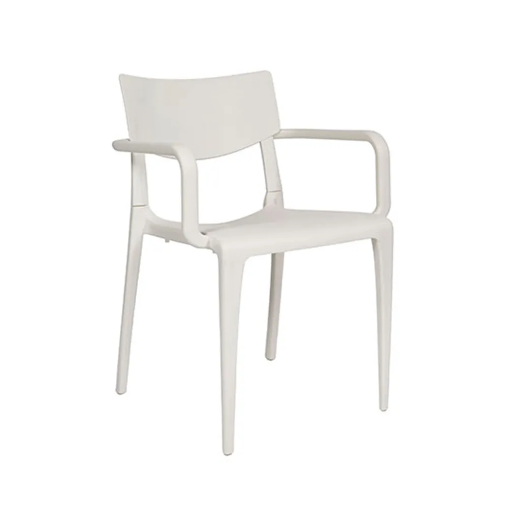 Silla de exterior Bashira - Blanco EZPELETA