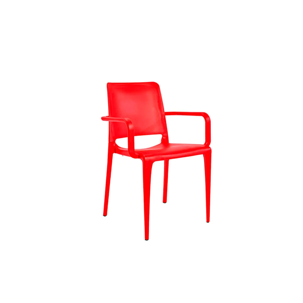Silla de exterior Konata - Rojo
