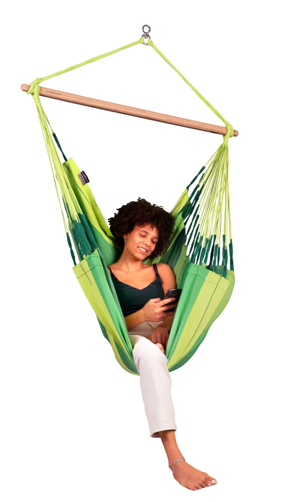 Silla colgante comfort de jardín y terraza Habana Jungle - La Siesta