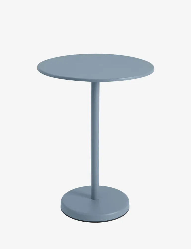 linear steel café table 95 MUUTO