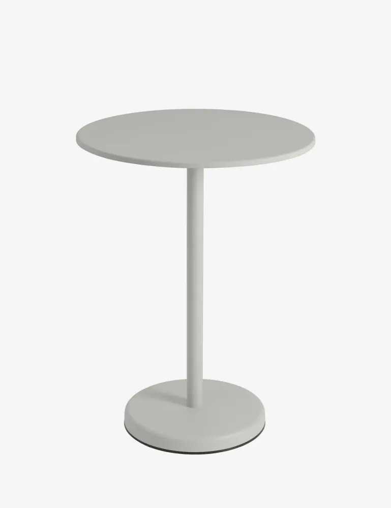 linear steel café table 95 MUUTO