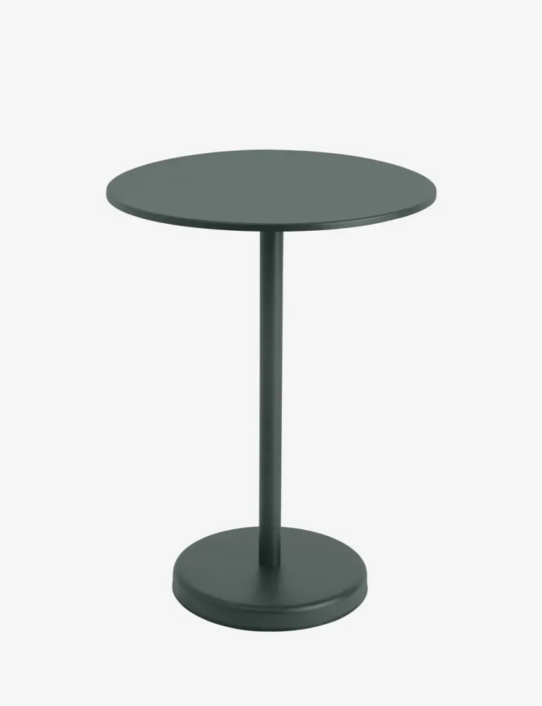 linear steel café table 95 MUUTO