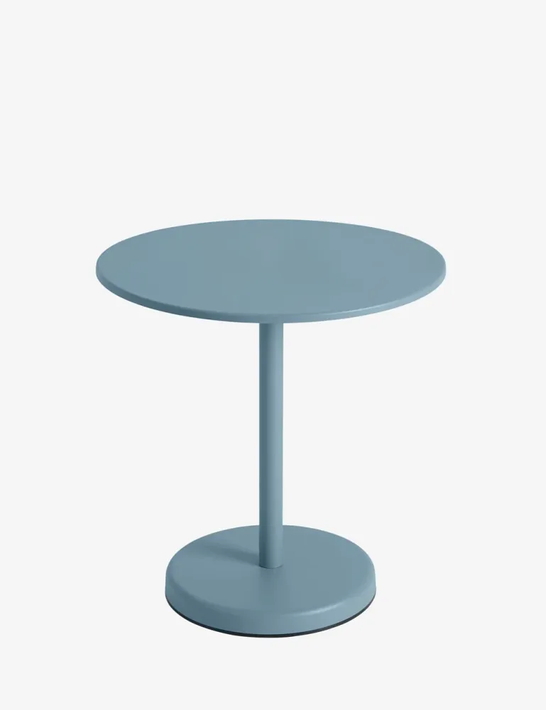 linear steel café table 73 MUUTO