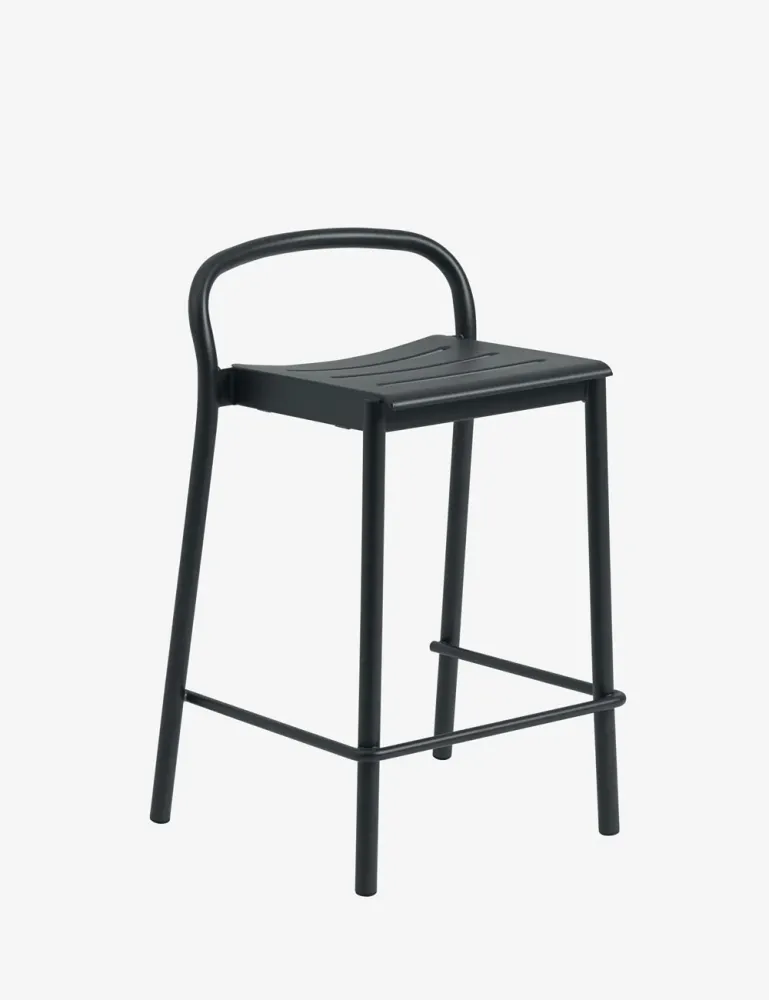 linear steel counter stool MUUTO