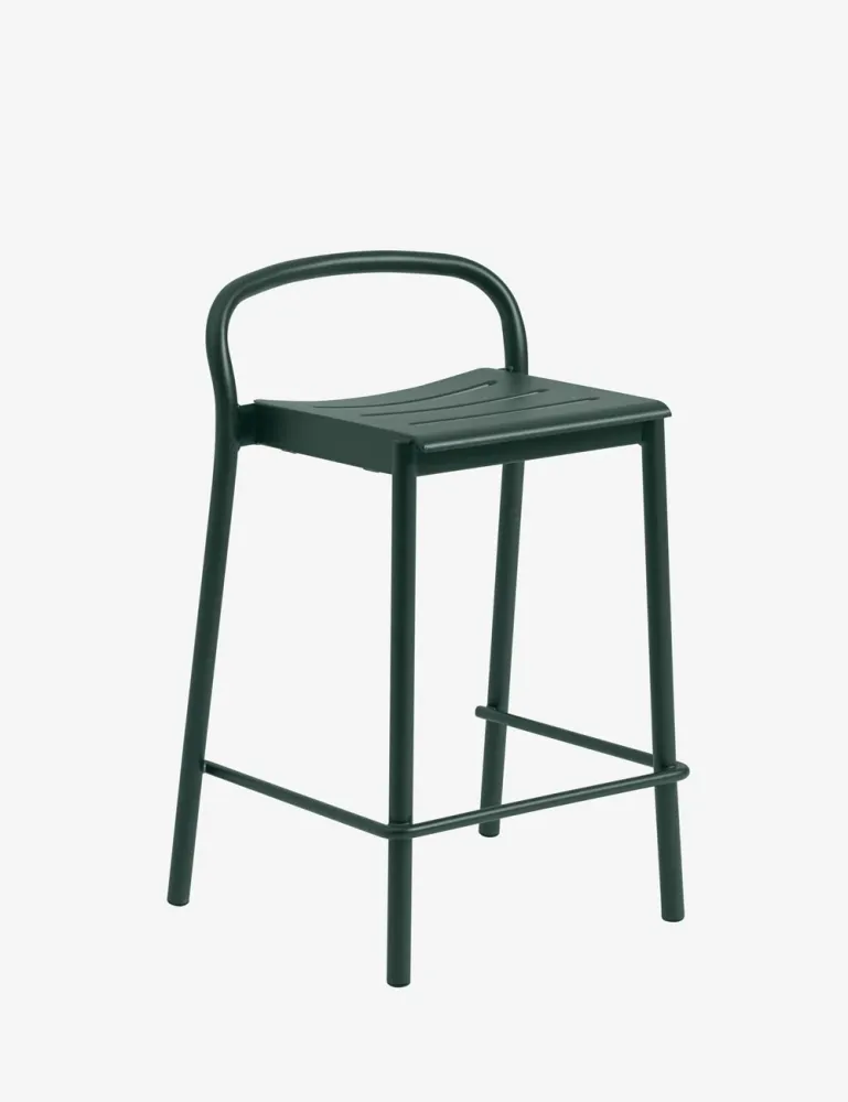 linear steel counter stool MUUTO