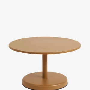 linear steel side coffee table ø70 MUUTO