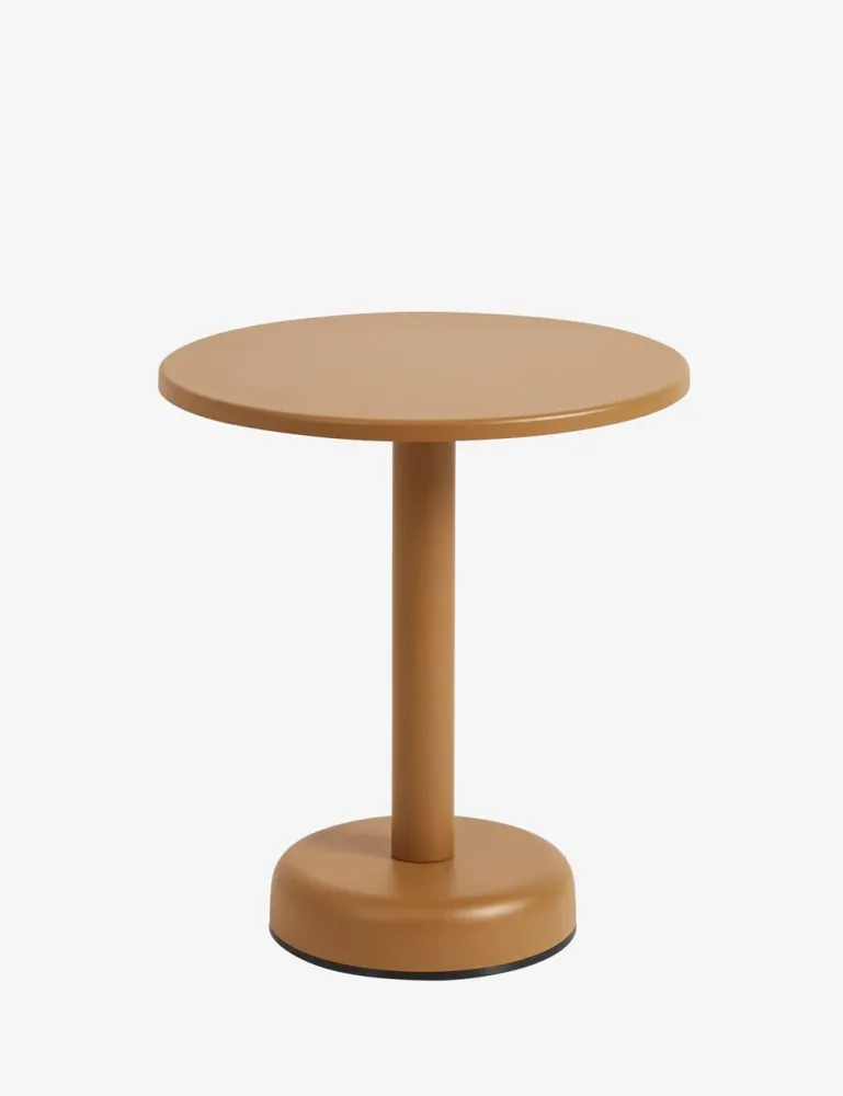 linear steel side coffee table ø42 MUUTO