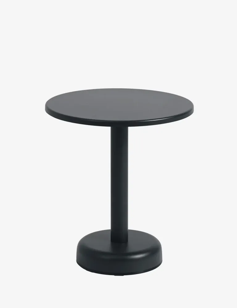 linear steel side coffee table ø42 MUUTO
