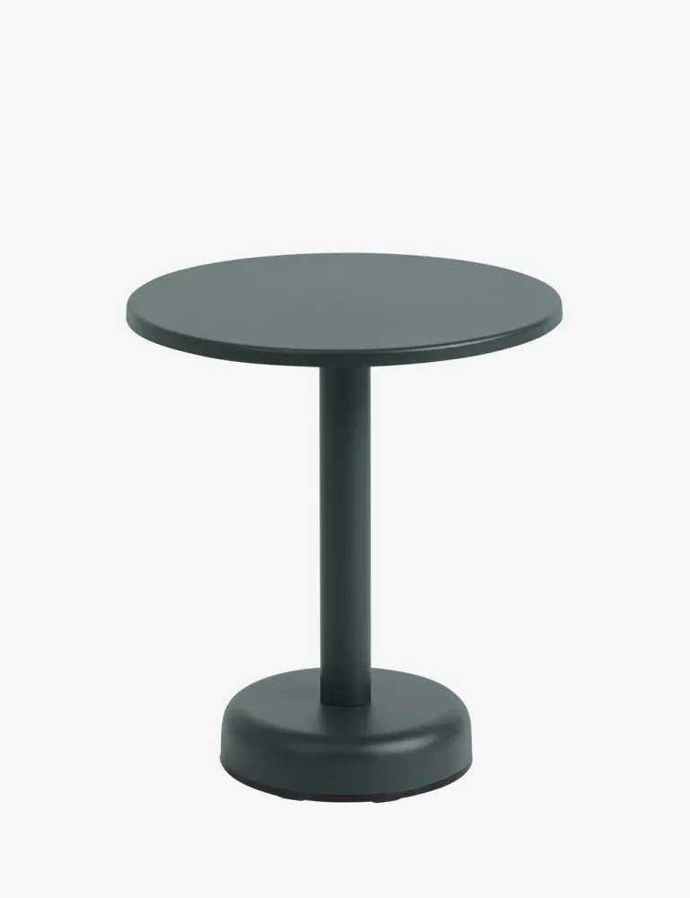 linear steel side coffee table ø42 MUUTO