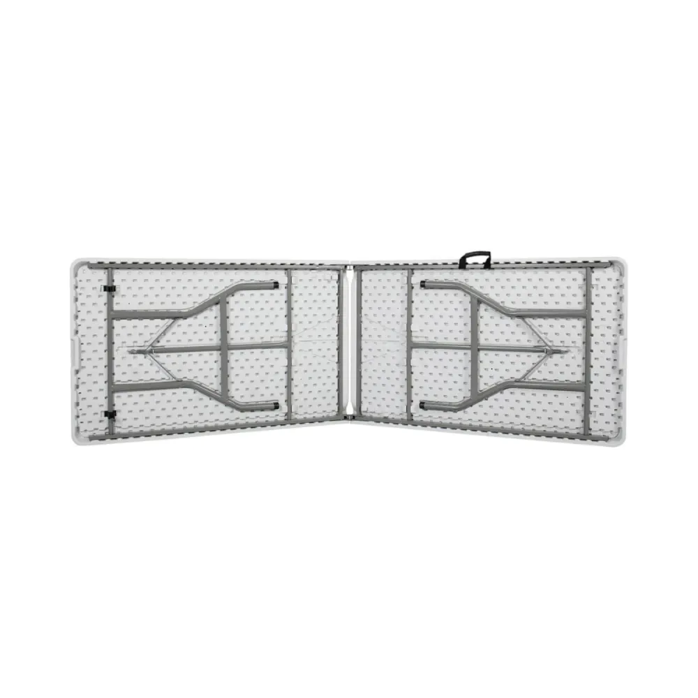 Mesa Plegable Rectangular 240x76x74 Cms Blanca Northwest