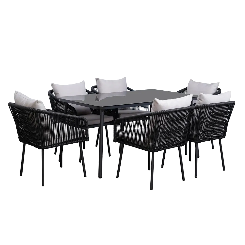 Set de Exterior Samui 6 Sillas + Mesa Relan CL