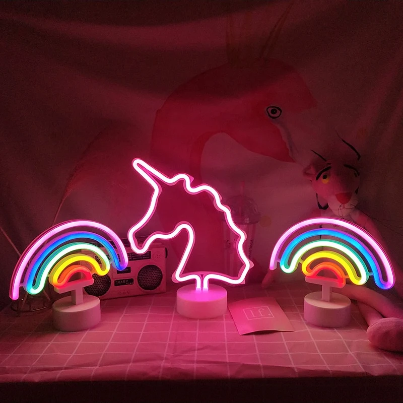 Luz de Neón de Arco Iris Neon Sign Store