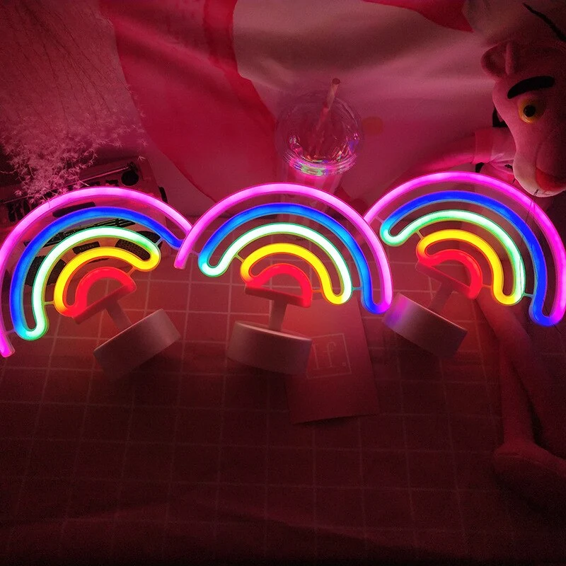 Luz de Neón de Arco Iris Neon Sign Store