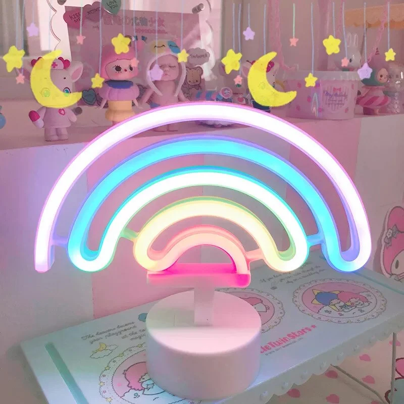 Luz de Neón de Arco Iris Neon Sign Store