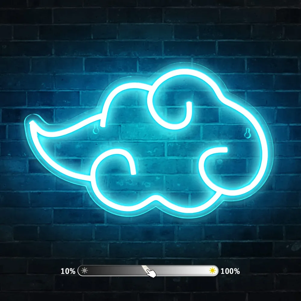 Luz de neón Nube Anime Neon Sign Store