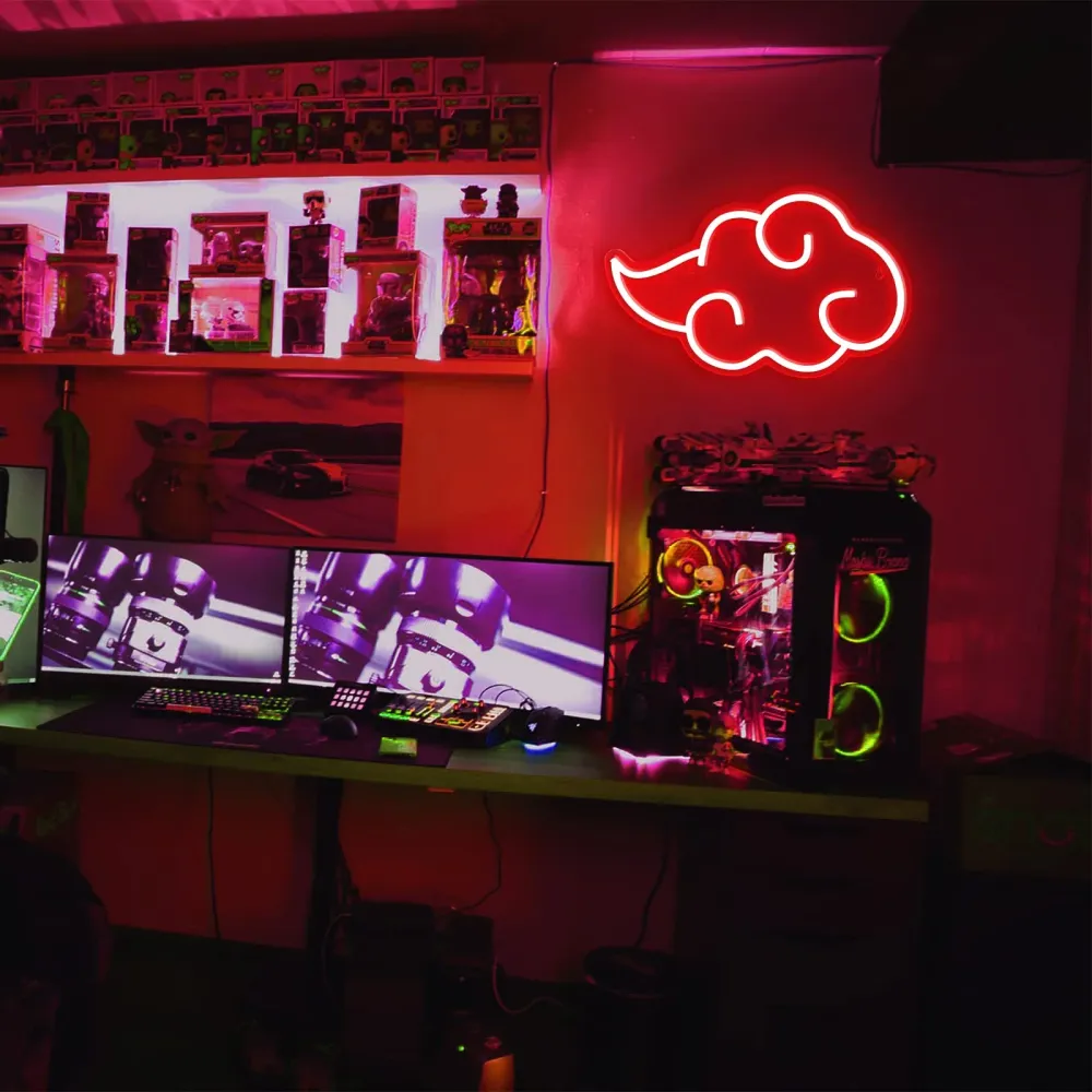 Luz de neón Nube Anime Neon Sign Store
