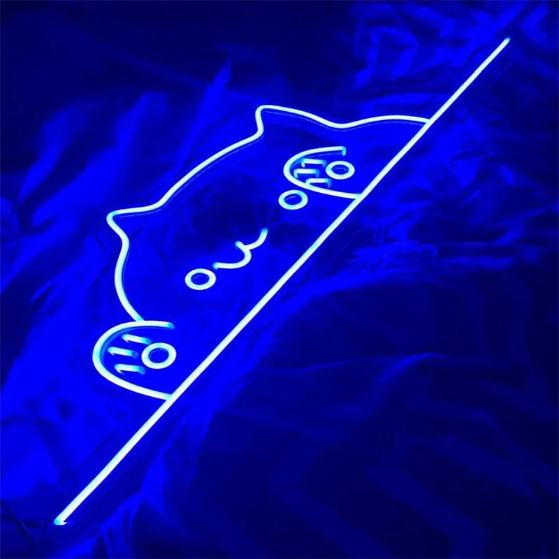 Luz de Neón de Gato Rallctom TBAWB Store