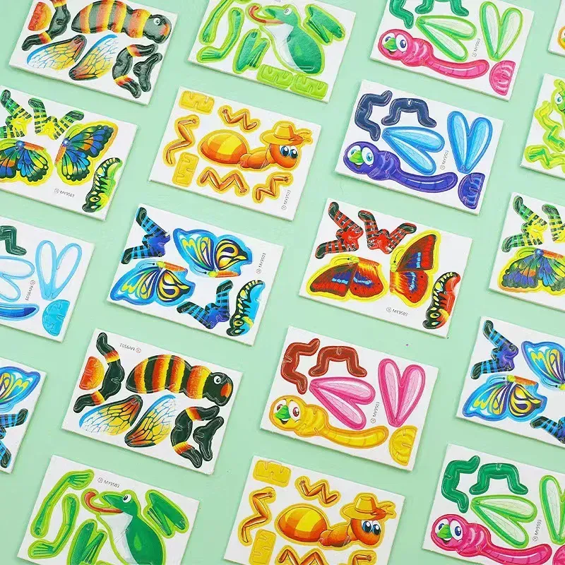 InsectiCraft – 30 Rompecabezas 3D en Papel para Niños Bébé Filou